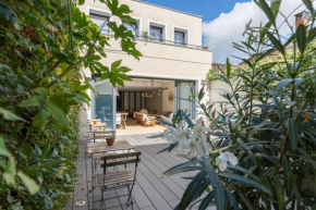 Maison d’hôtes, terrasse & jacuzzi en plein centre